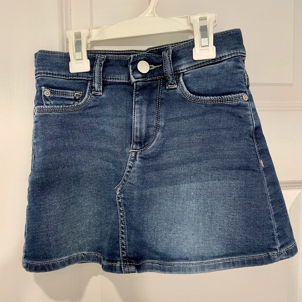 DL 1961 little girls size 7 denim skirt